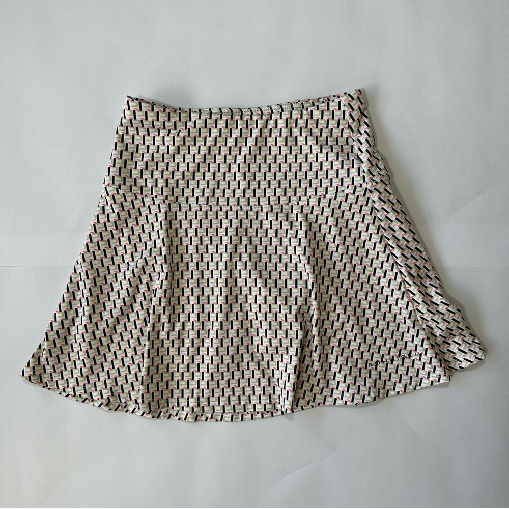 Rohnisch Geometric Skirt in Cream and Black XS‎